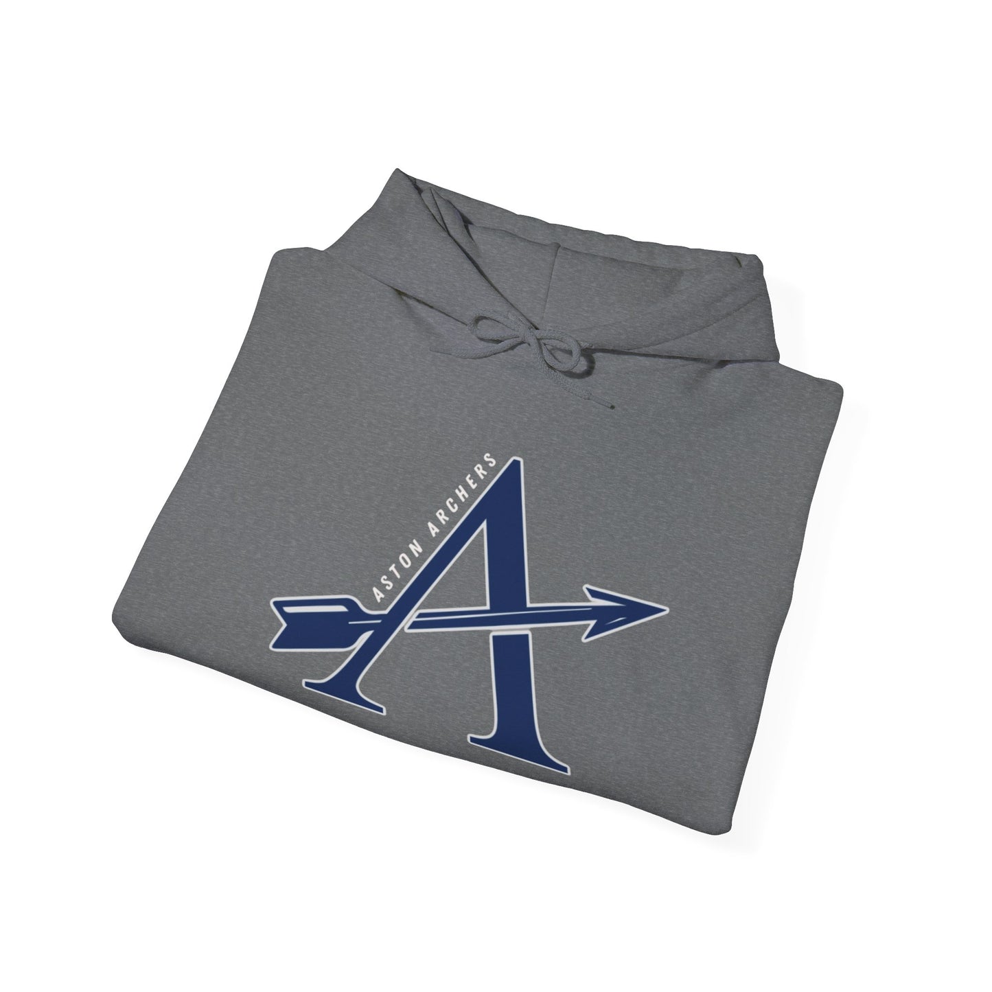 Aston Archers Logo Unisex Hooded Sweatshirt
