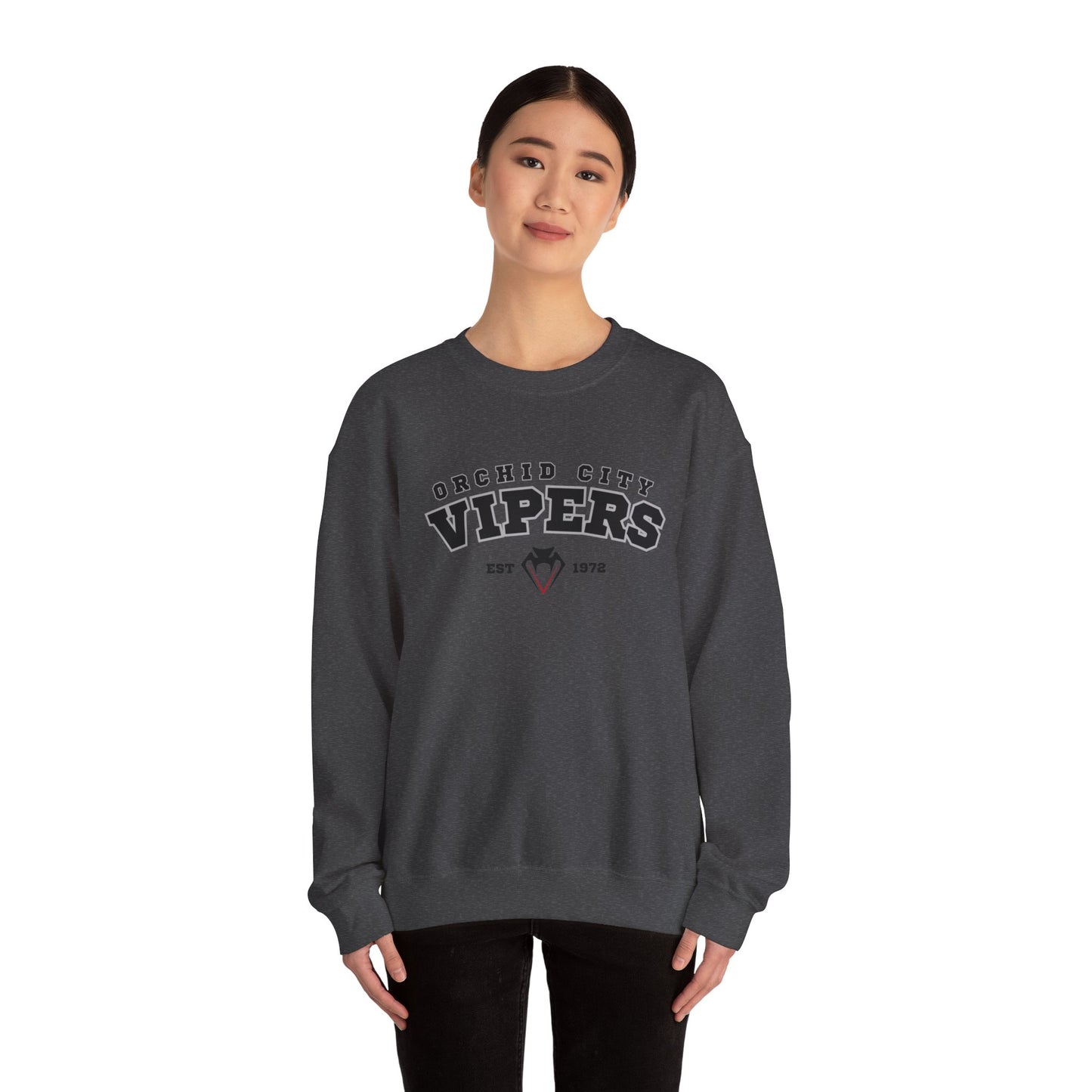 Orchid City Vipers Crewneck