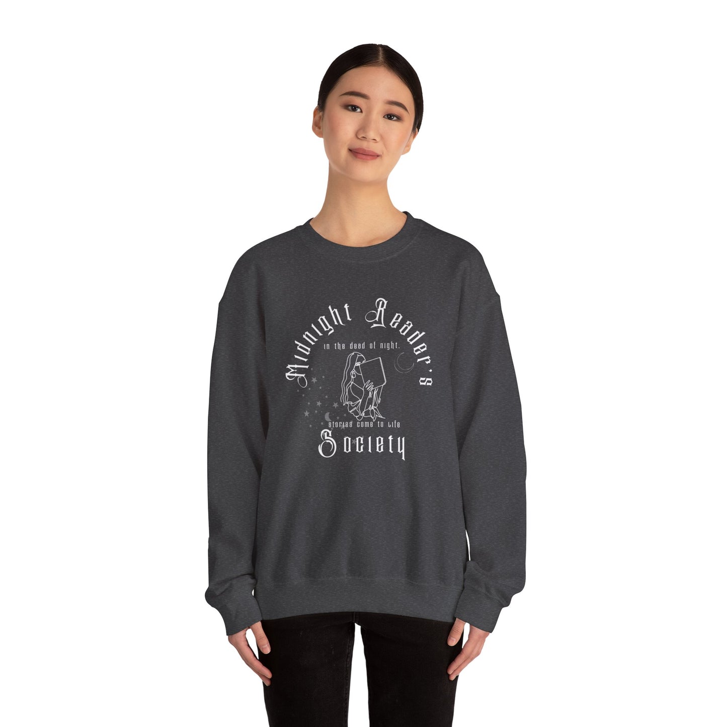 Midnight Reader's Society Crewneck Sweatshirt