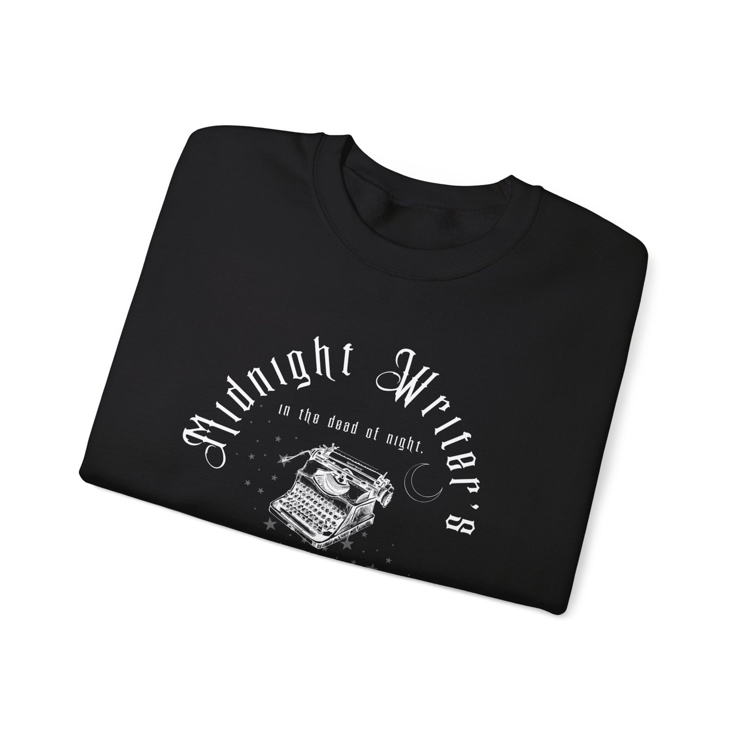 Midnight Writer's Society Crewneck Sweatshirt