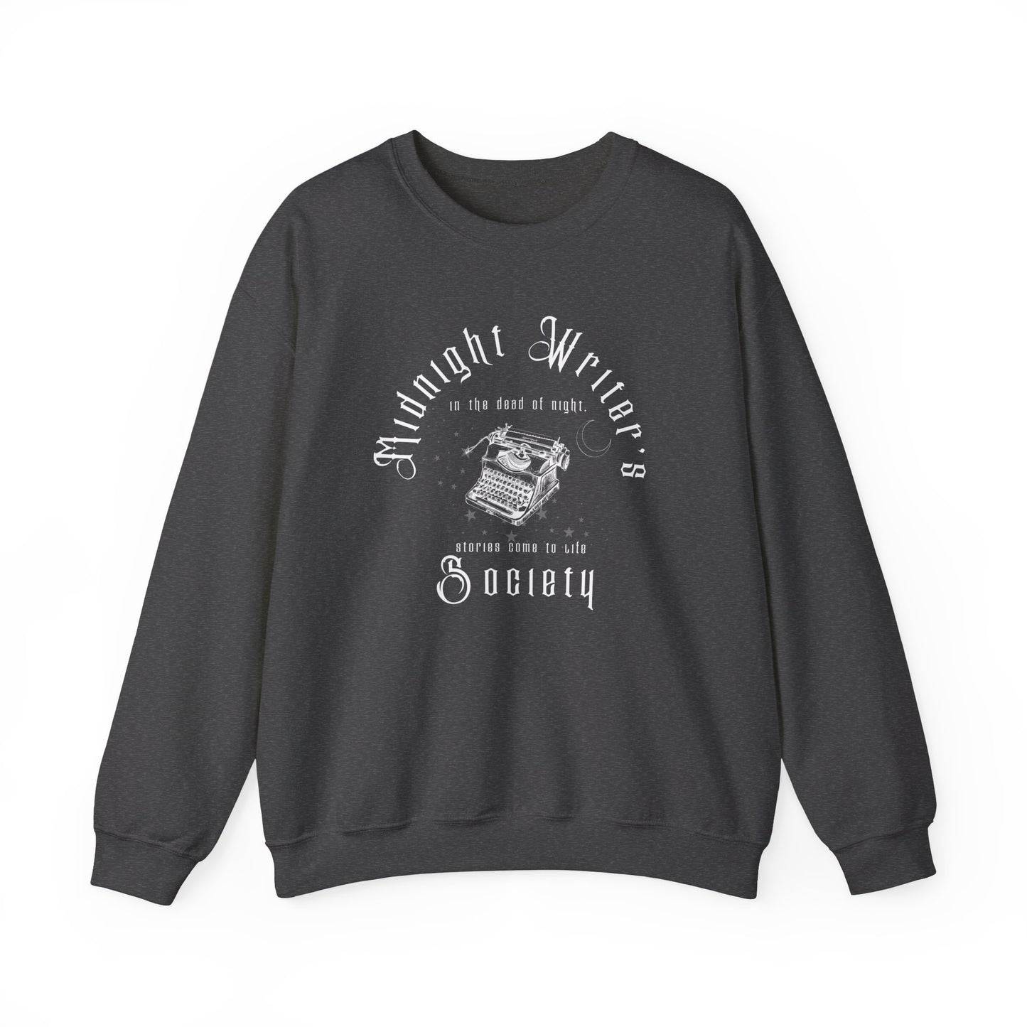 Midnight Writer's Society Crewneck Sweatshirt