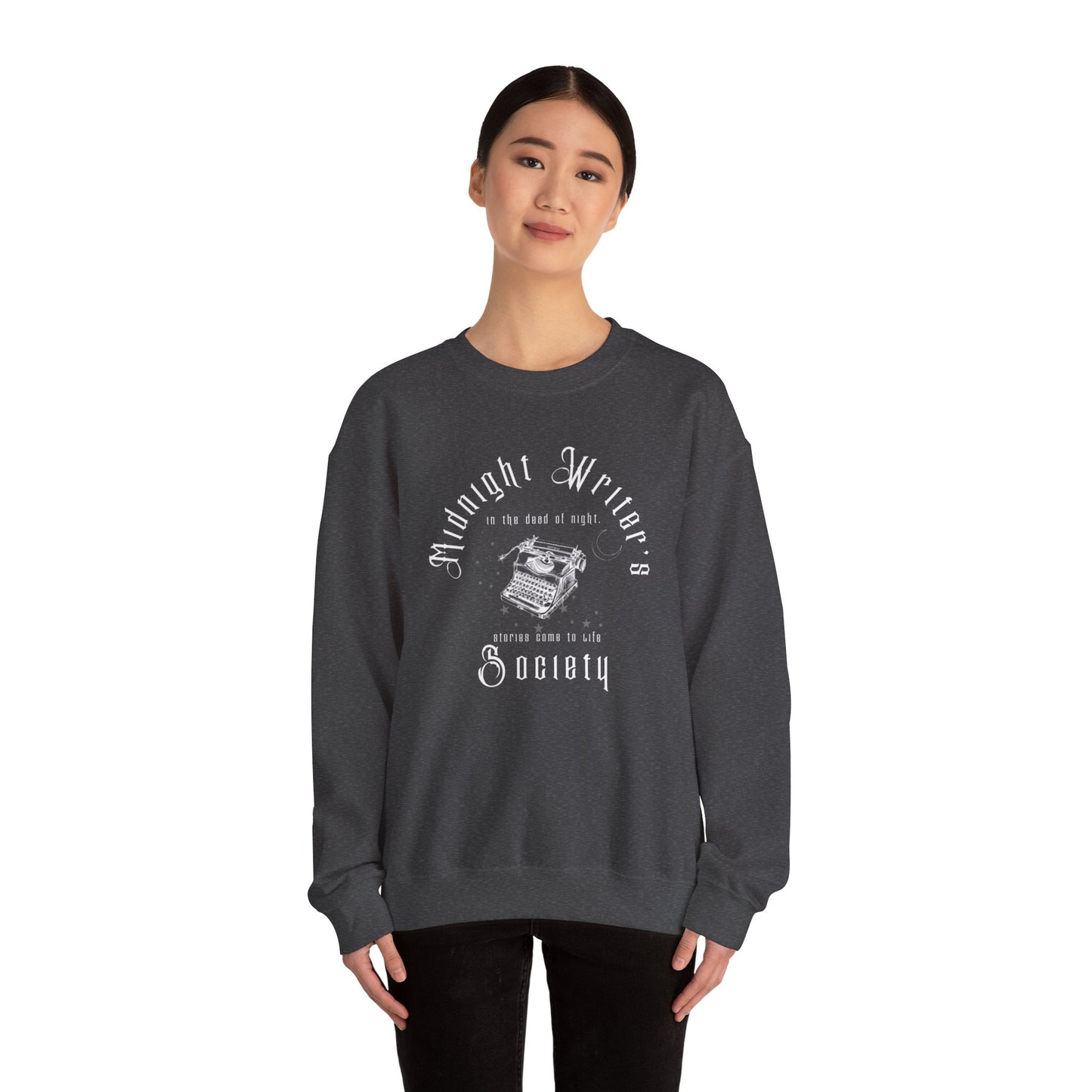 Midnight Writer's Society Crewneck Sweatshirt