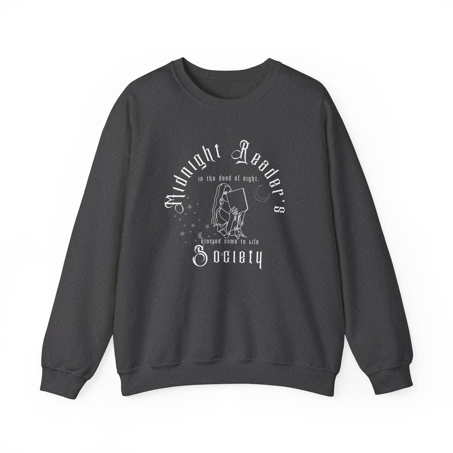 Midnight Reader's Society Crewneck Sweatshirt