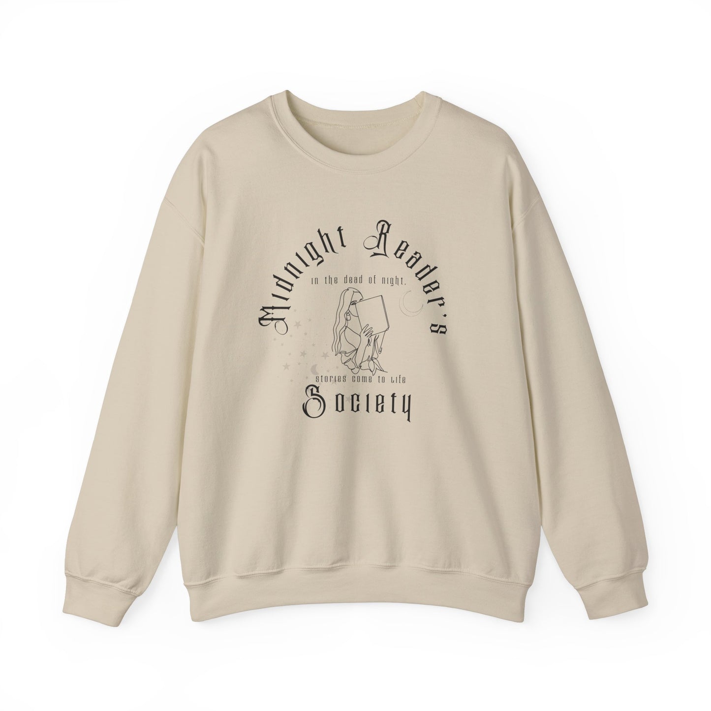 Midnight Reader's Society Crewneck Sweatshirt