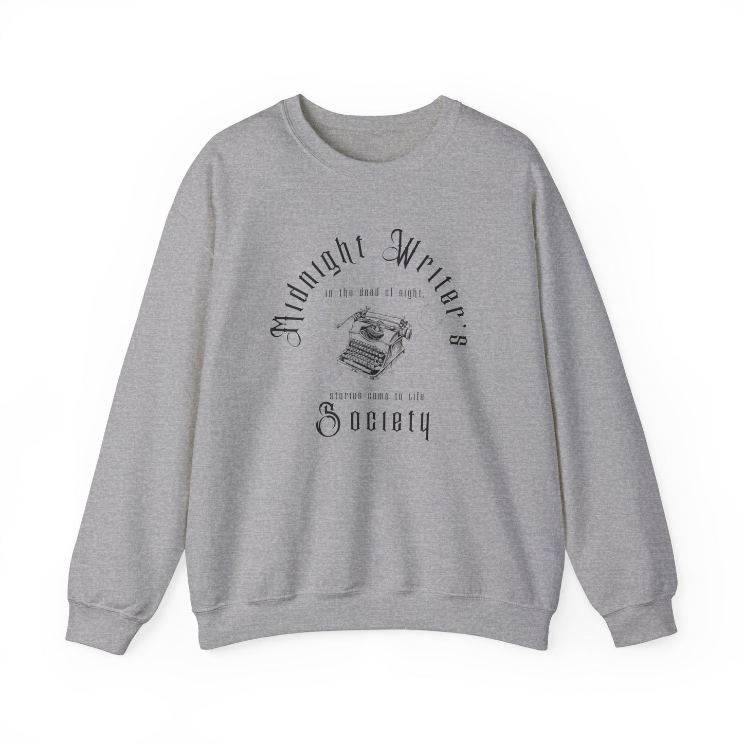 Midnight Writer's Society Crewneck Sweatshirt