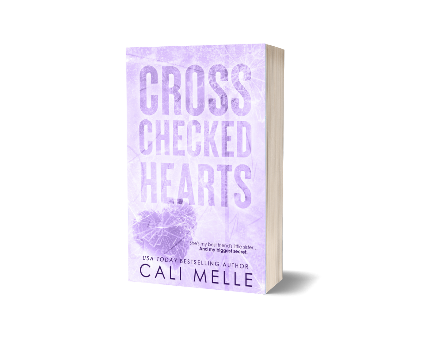 Cross Checked Hearts Signed Paperback