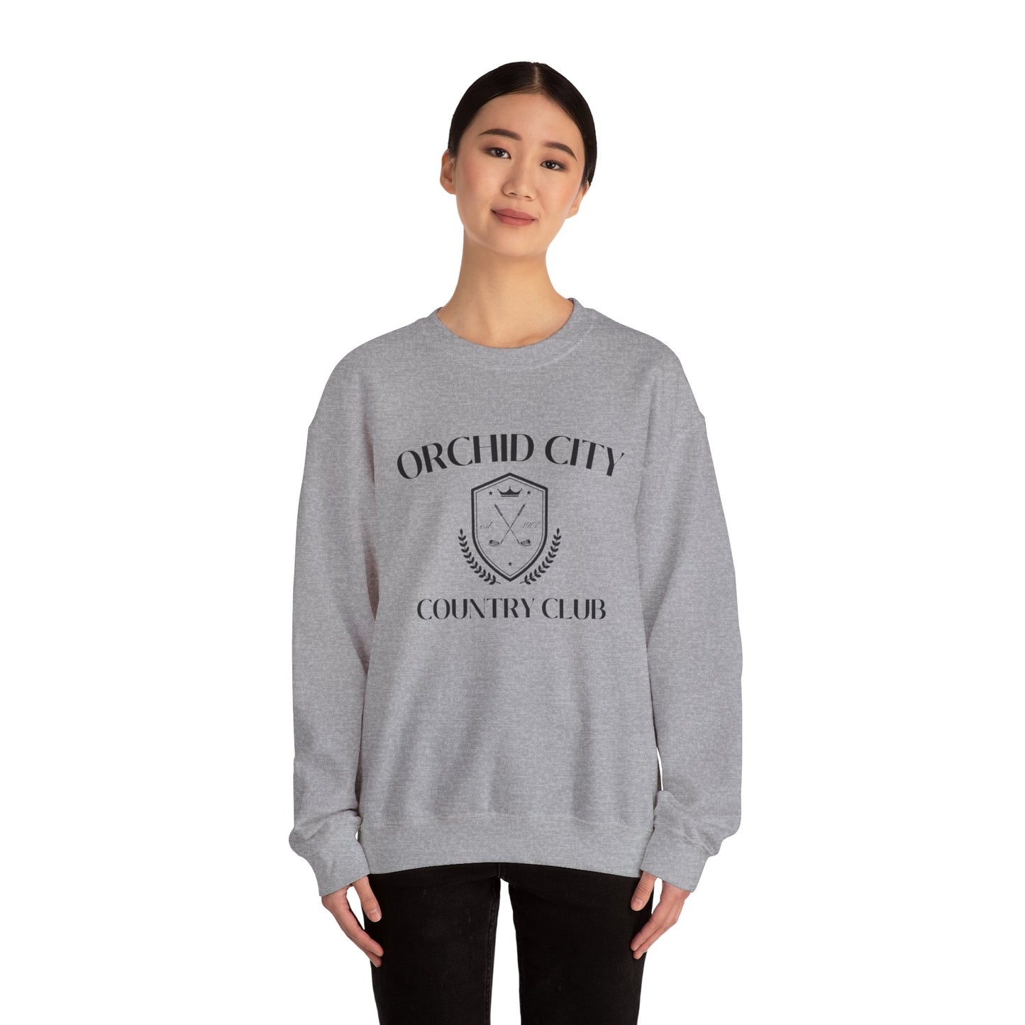 Orchid City Country Club Crewneck