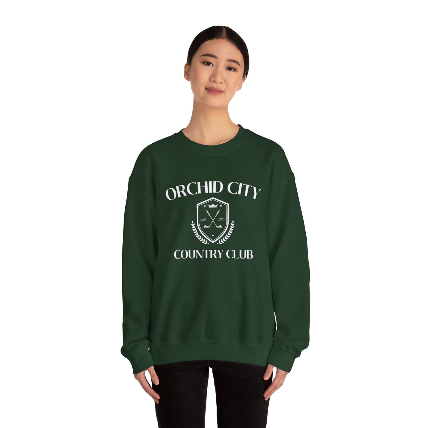 Orchid City Country Club Crewneck