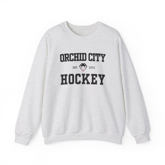 Orchid City Hockey Crewneck