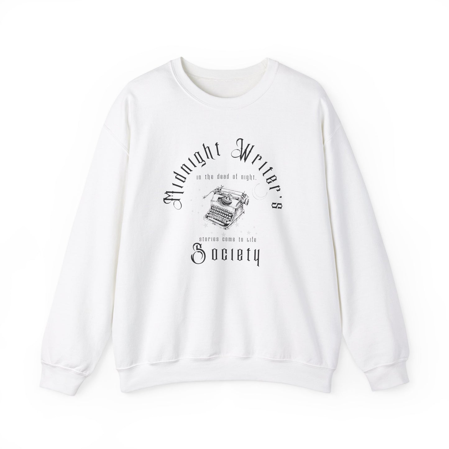 Midnight Writer's Society Crewneck Sweatshirt