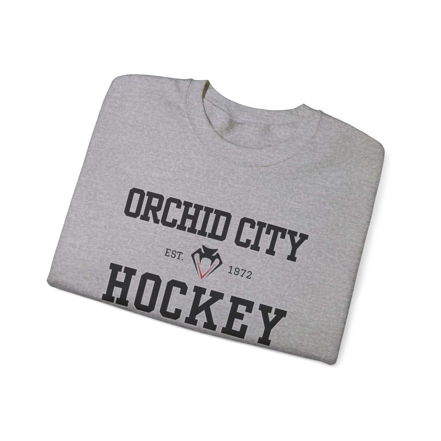 Orchid City Hockey Crewneck