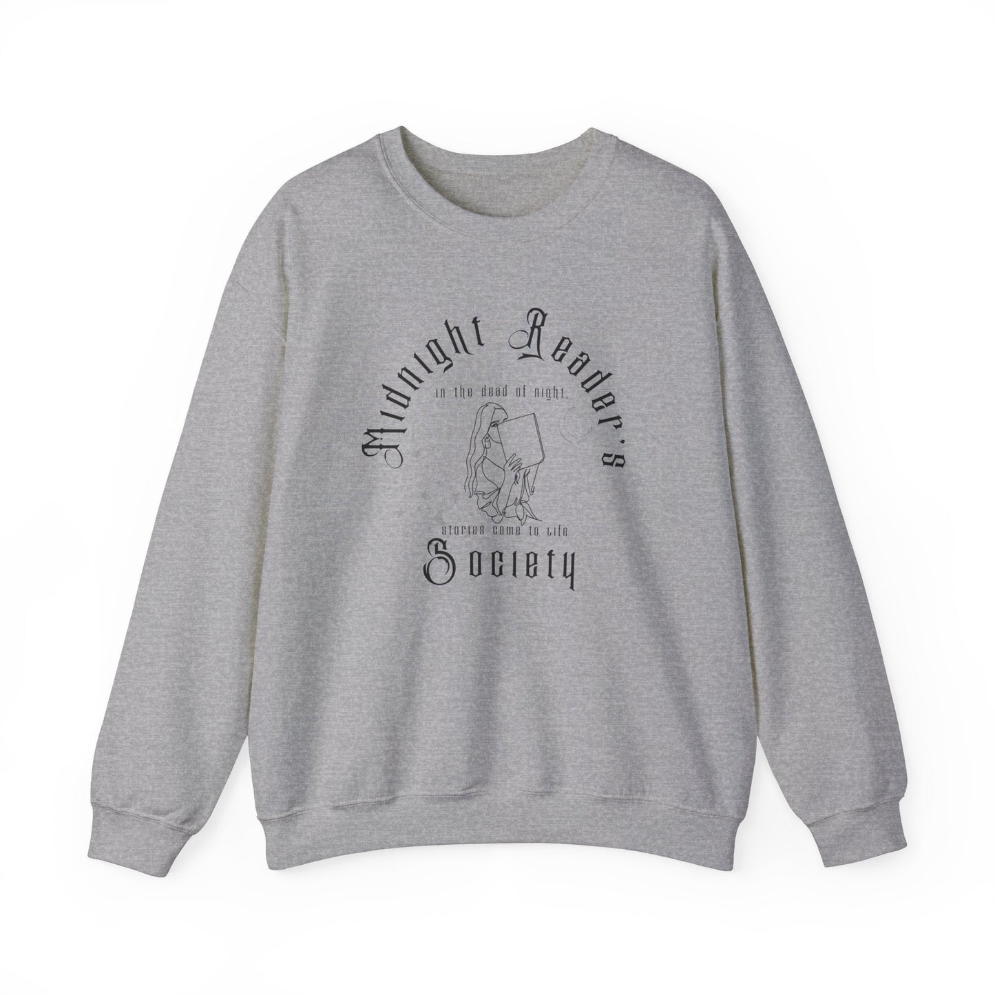 Midnight Reader's Society Crewneck Sweatshirt