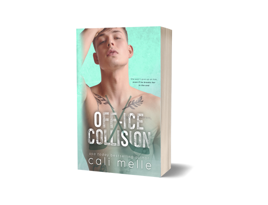 Off-Ice Collision Signed Paperback Model Cover